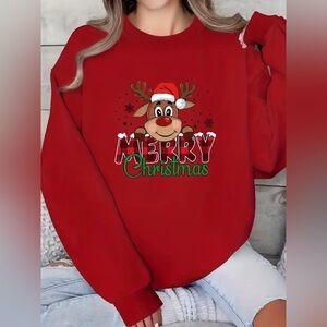 Reindeer Christmas Women’s Sweatshirt